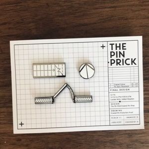Architecture Pins (Set of 3)